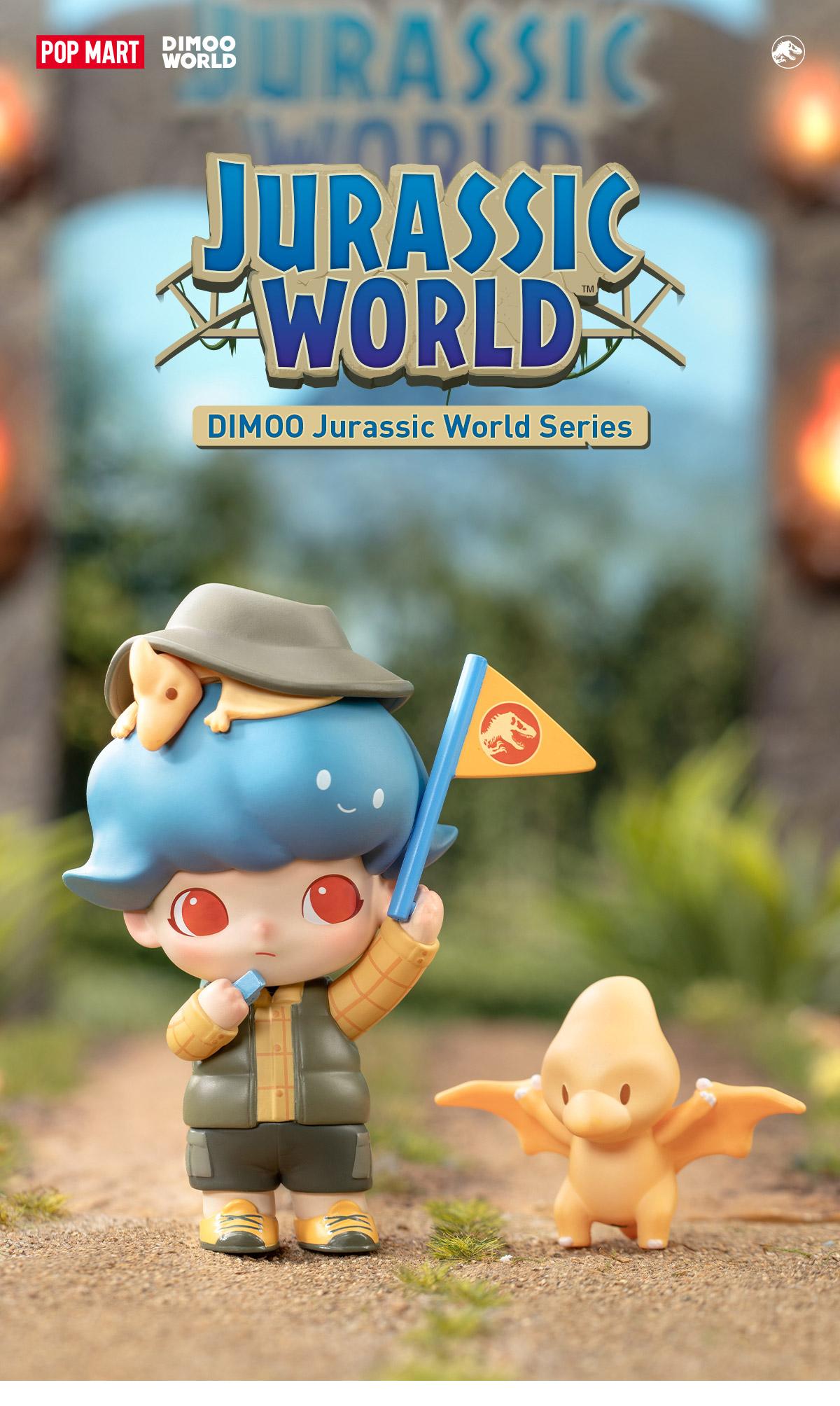 [Spanish]–DIMOO Jurassic World Series – Figuras