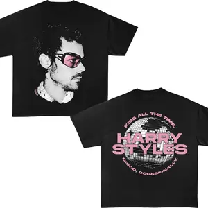 Harry Styles Tour 2026 T-Shirt, 2 Sided Concert Tee ,Harry Styles Inspired Vintage Tour Shirt 2026, Retro Pop Concert Graphic Tee, Music Fan Shirt, Disco Era Aesthetic T Shirt, Unisex Streetwear Tee Gift for Fans