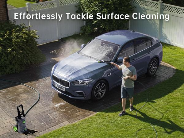 【New Year Sale】 High-end Electric Pressure Washer with 4200PSI Max 2.6GPM, Electric Power Washer with Hose Reel 35FT, Easily Adjust Angle, All in one nozzle, Foam Cannon, Portable to Clean Patios, Cars, Fences, Driveways, Floor, Pool 【New Year Sale】 High-end Electric Pressure Washer with 4200PSI Max 2.6GPM, Electric Power Washer with Hose Reel 35FT, Easily Adjust Angle, All in one nozzle, Foam Cannon, Portable to Clean Patios, Cars, Fences, Driveways, Floor, Pool