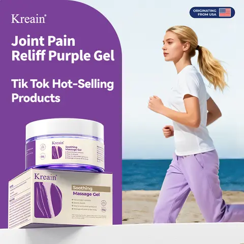 Kreain 5 Firming Body Care Gel with Emu Oil & Carthamus Tinctorius - Soothing Formula Gently Conditions Body to Restore Healthy State (Free Quantity Matches Your Purchase)