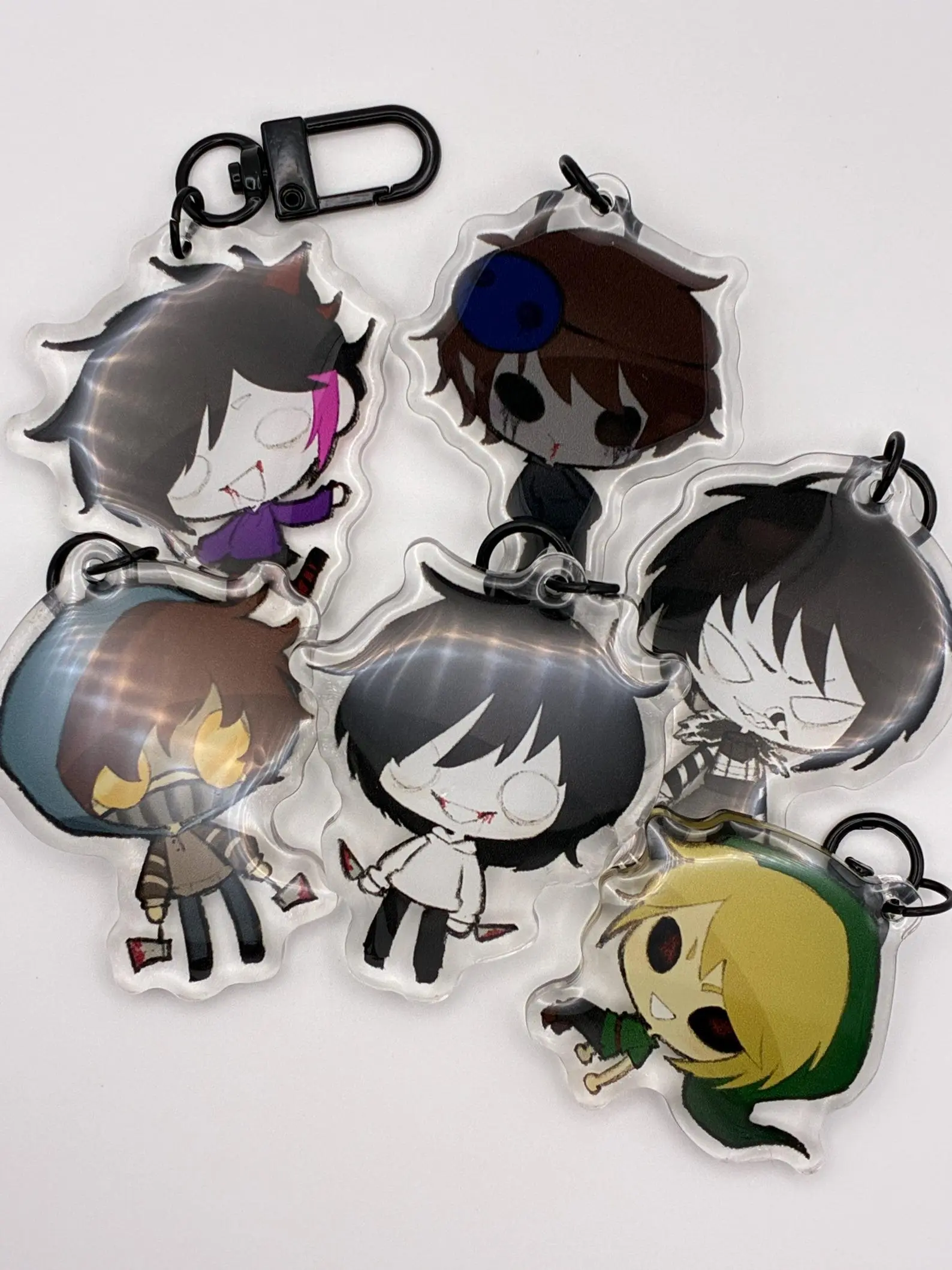 CREEPYPASTAS - Acrylic Keychains, Great For Daily Use Or As Thoughtful Little Gifts For Your Friends And Yourself