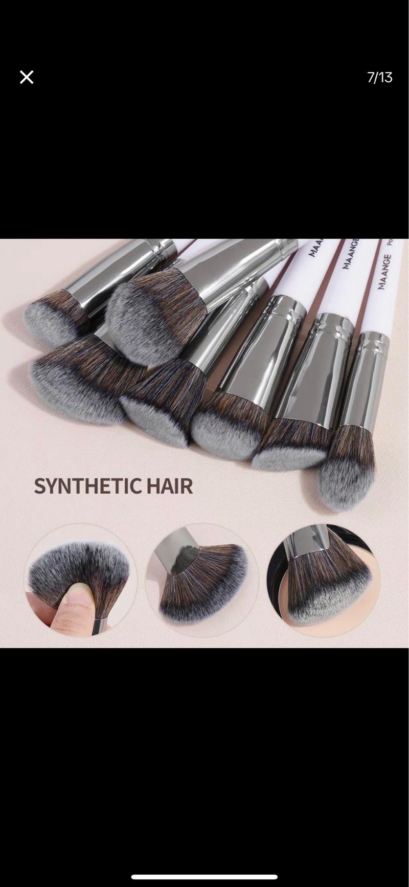 Valentine's Day Professional Eye Cosmetic Tools, 1set/2sets Makeup Brush Set with Soft Bristle & Comfortable Grip, Multi-use Makeup Brushes for Foundation, Powder, Concealers, Fluffy Makeup Brushes Sets for women’s girls