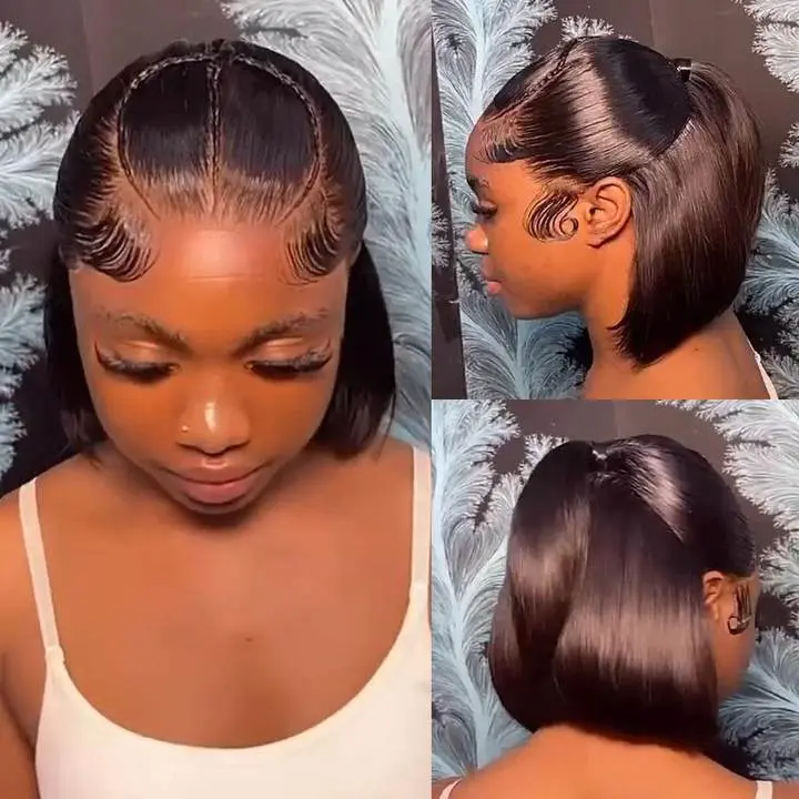 [HOT] Alipearl Hair Half Up Half Down 13x4 Lace Frontal Pre Styled Glueless Ponytail Wig Human Hair Pre Bleached Pre Cut Braided Bob Wig Beginner Friendly #TikTokShopBackToSchool #SoHoChic
