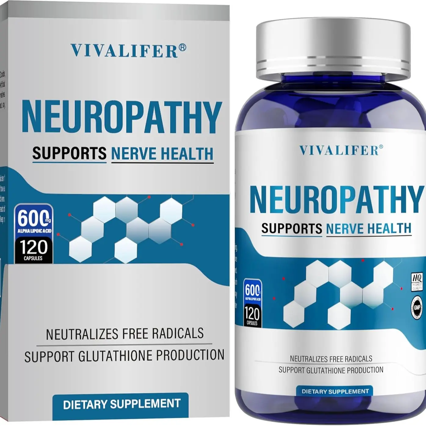 glutathione and neuropathy Mechanisms of diabetic neuropathy. The AGE polyol pathways directly Capsules for VANTEIN Neuropathy Support