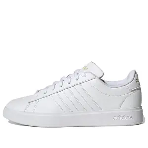 Adidas Grand Court 2.0 Cloud White Gold Metallic (Women's) GW9213 size 9.5 New