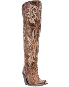 Dan Post Women's Jilted Knee-High Boot Snip Toe - Dp3709