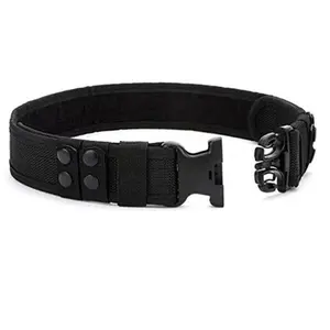 Black Adjustable Utility Belt – Multi-Purpose Sports & Outdoor Everyday Carry Belt