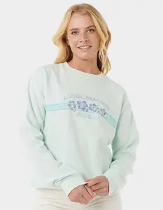 RIP CURL Keepsakes Womens Relaxed Crewneck Sweatshirt