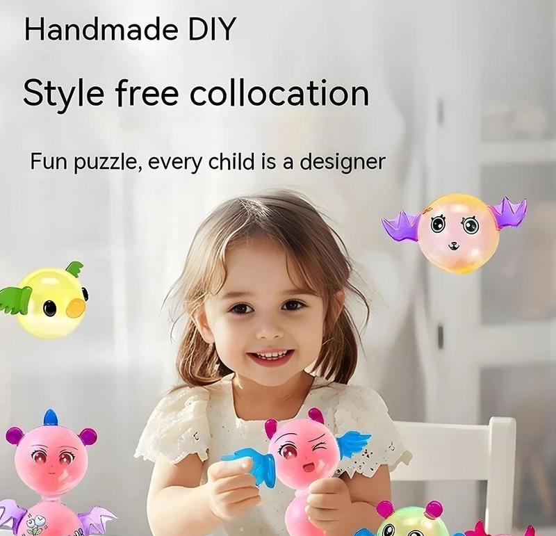 Children 2-8 Years Old Magic Magic Sticky Music Balloon Bobo Inflator Stic X7S3