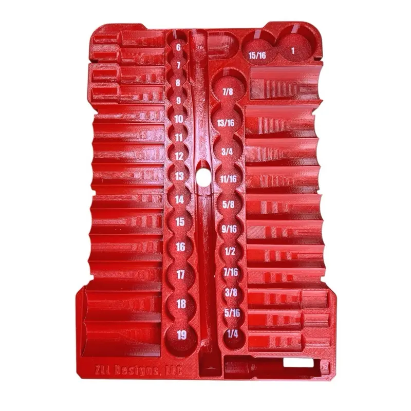 Packout Insert Fits Milwaukee 3/8" Ratchet and Socket 56-Piece Set (48-22-9008)