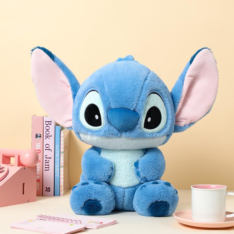 Disney Lilo & Stitch Collection Stitch Plush Toy,Stitch Doll Decorative,Premium Quality Stuffed Animal for Disney Fans Kids,Birthday Gifts, Holiday Gifts,Bedroom Decor,Sofa Stuffed Animal(9.1"/10.6"/15.8"/17.7") Soft And Skin Friendly
