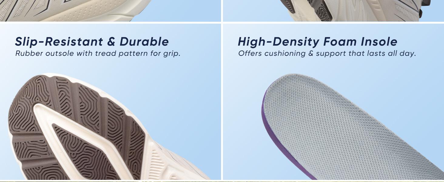 NORTIV 8 [ActiveSwift] Women's Walking Shoes Running Comfortable Tennis Breathable Non Slip Athletic Gym Workout Cross Training Sneakers Morning Jogging Reflection Padded Insole Commuting