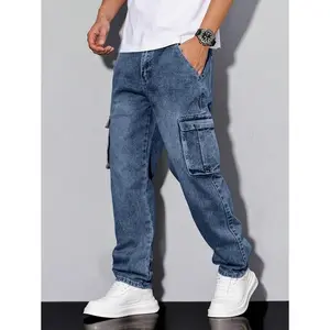 Men's casual work pants, simple and fashionable, suitable for daily wear