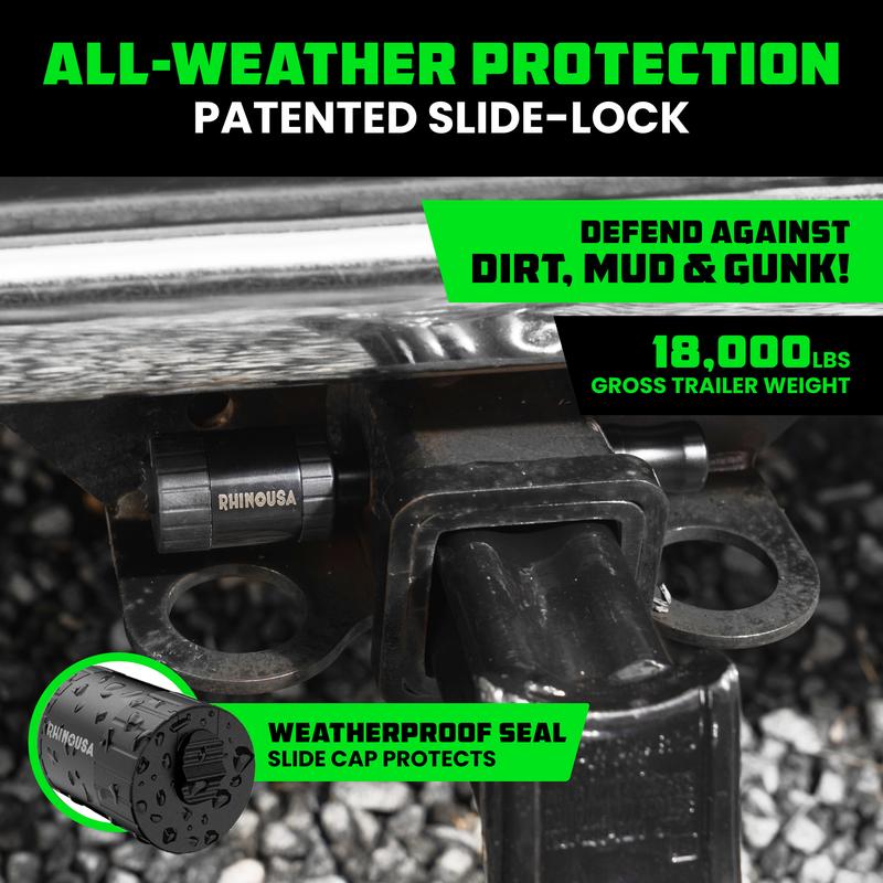 Rhino USA 2.5" Locking Trailer Hitch Pin