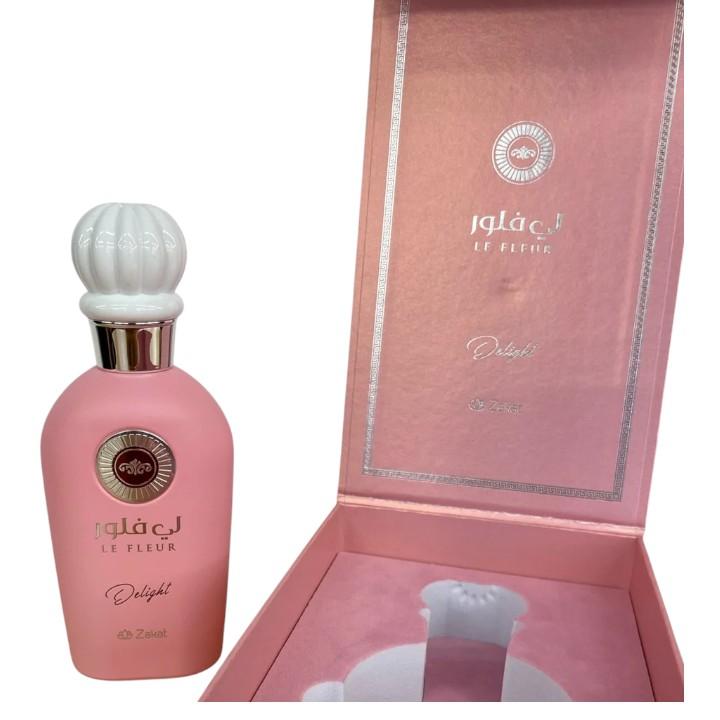 Zakat | Le Fleur | Delight | Eau De Parfum | 100 ML Natural Spray | Women's Fragrance | by Zakat | 3.6 FL. OZ Perfume