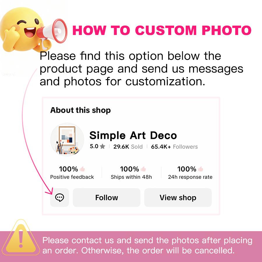 Custom Photo Canvas Painting Frame - Creative Wall Art | Digital Printed Photos on Canvas | Transform Anniversary Photos into Romantic Decor | Ideal for Bedroom, Gifts for Lovers | Vivid Colors - Sweet Gift! family Personalized canvas print