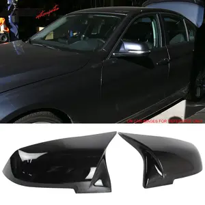Mirror Covers for BMW E84 F20 F22 F32 F33 Pair M4 Glossy Black ABS