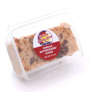 Vanilla Butterfinger Fudge