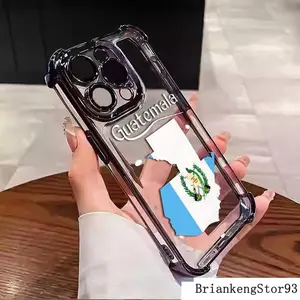 Guatemala Highlight The Simple And Individual Design Suitable For Aesthetic Electroplated TPU Casing For iphone 17 16 15 14 13 12 11 X XS PRO PLUS MAX AIR L1690 Four Corners Anti-Fall Transparent Casual Soft Silicone Phone Cases Gift for Birthday8lsa.R93