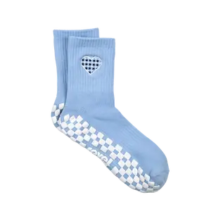 The Cross My Heart Grip Sock