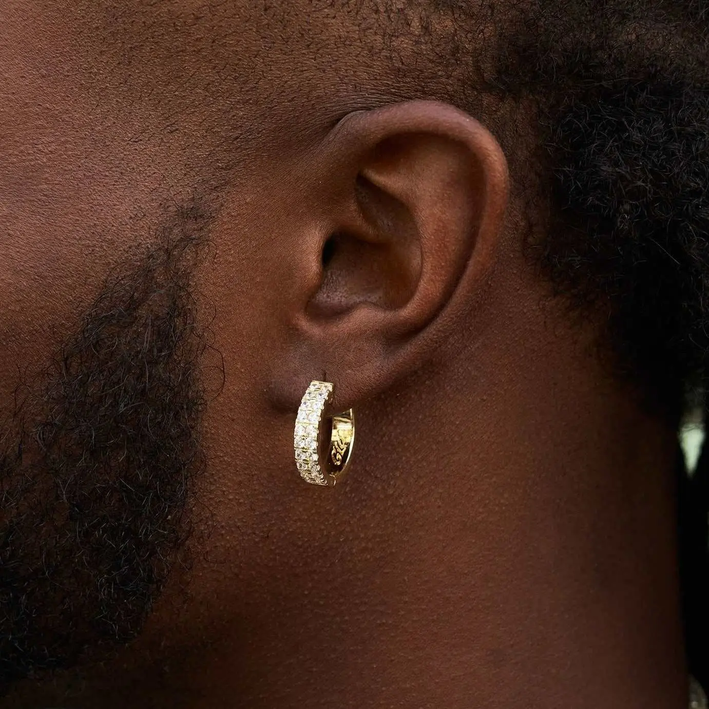 GLD Double Row Hoop Earrings | Gold plated, Everyday Wear, Lifetime Guarantee - Perfect Gift