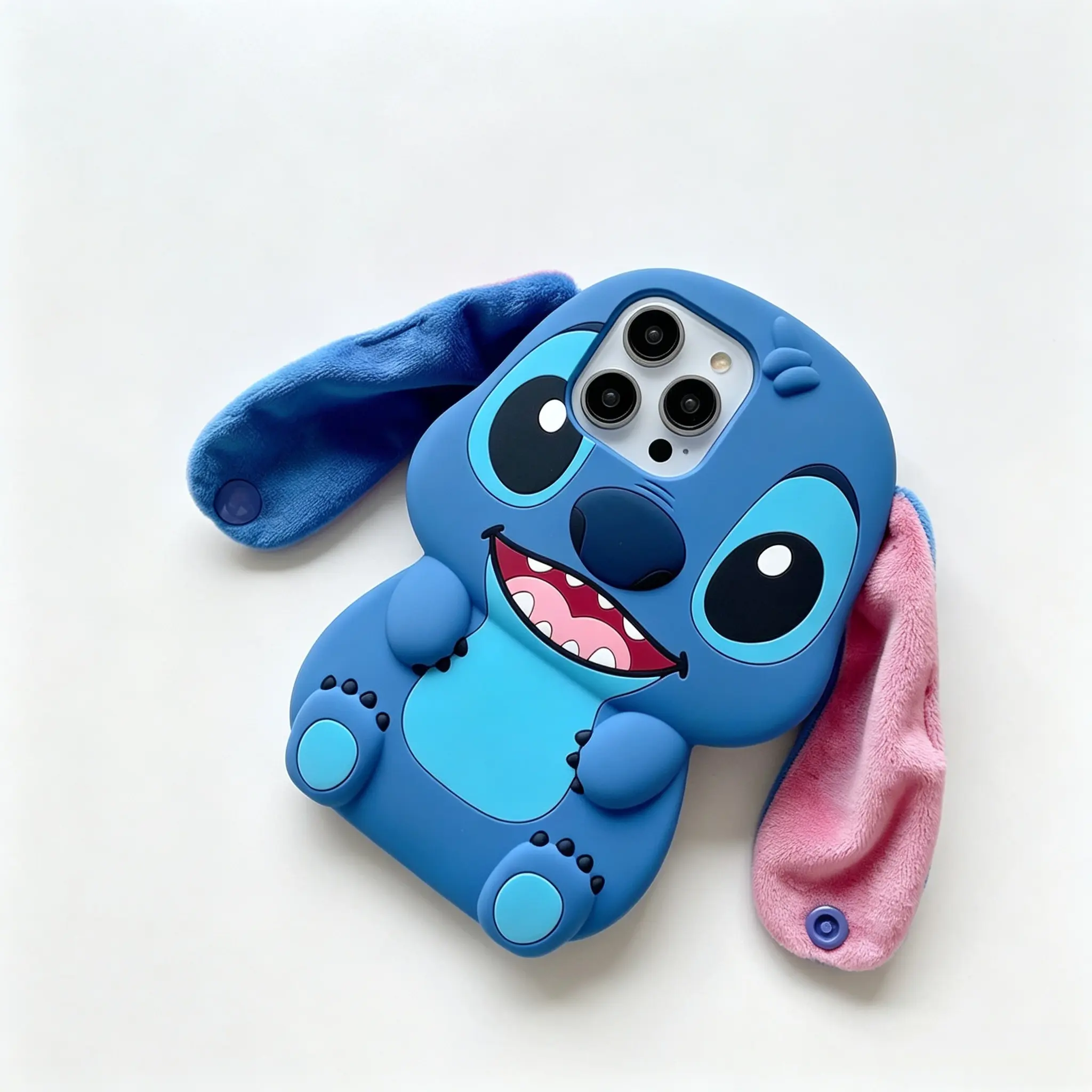 Disney Stitch Phone Case, Cute 3d Character Protective Cover, Stylish Versatile Accessory For Disney Fans For Daily And Casual Occasions