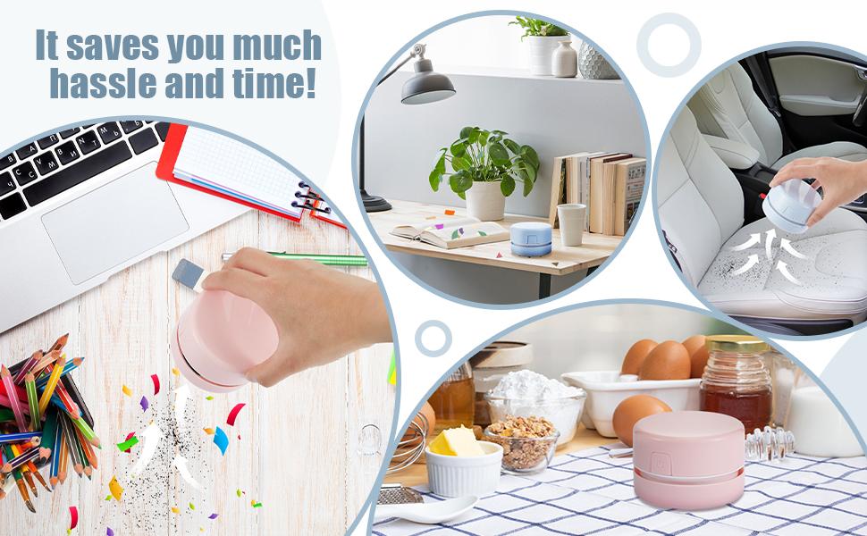 Mini Table Desktop Sweeper Organizer Clean Art Beads Crumb Diamond Painting Tool Drill Quicker Picker for Spilled Diamonds 5d Painting Accessories Vacuum Cleaner