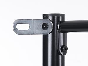 VINGLI Loft Bed Full Size with Flat Rungs for Adults, Kids and Young Teens, No Box Spring Required,Heavy Duty Metal Slat Support