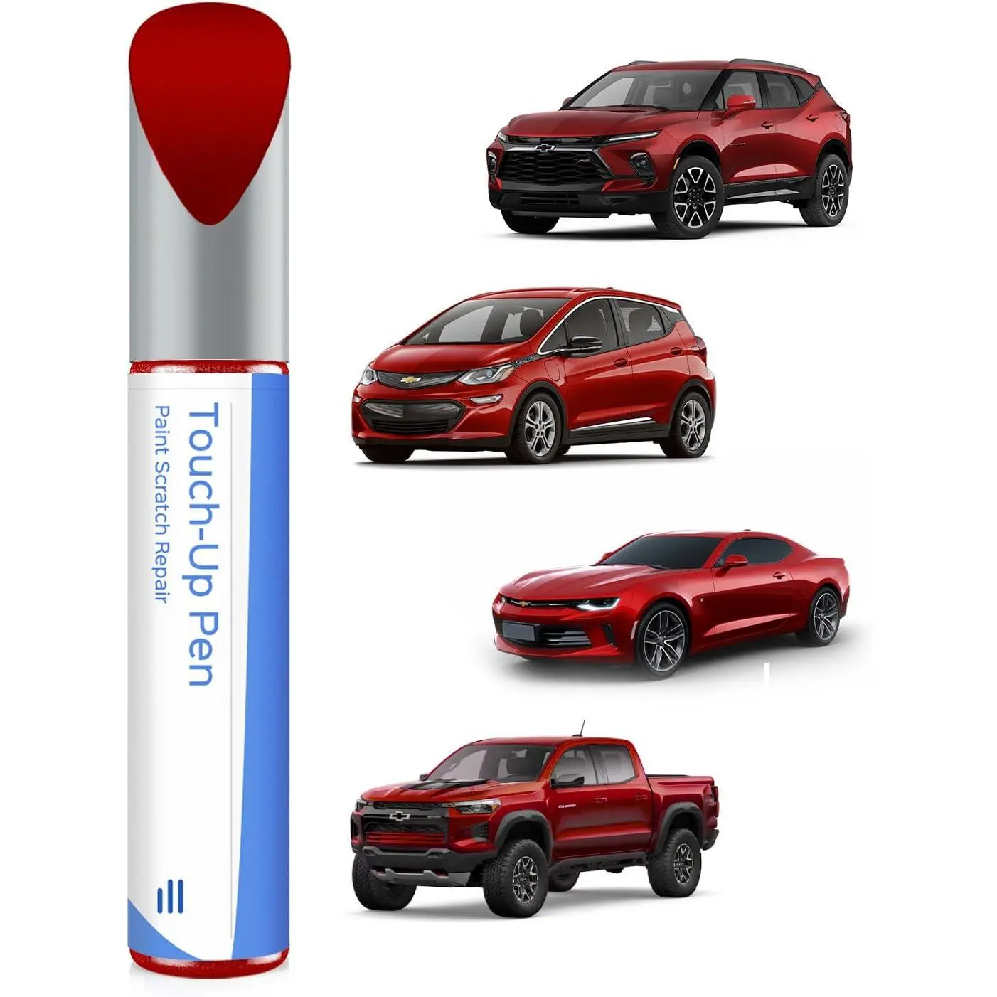 Radiant Red Tricoat Paint (GNT-WA170H) for Chevrolet Vehicles, Exact Match Car Touch Up Solution for Chips & Nicks, Automotive Paint Repair Care
