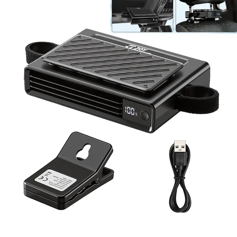 Seat Fan-BLACK (with clip)