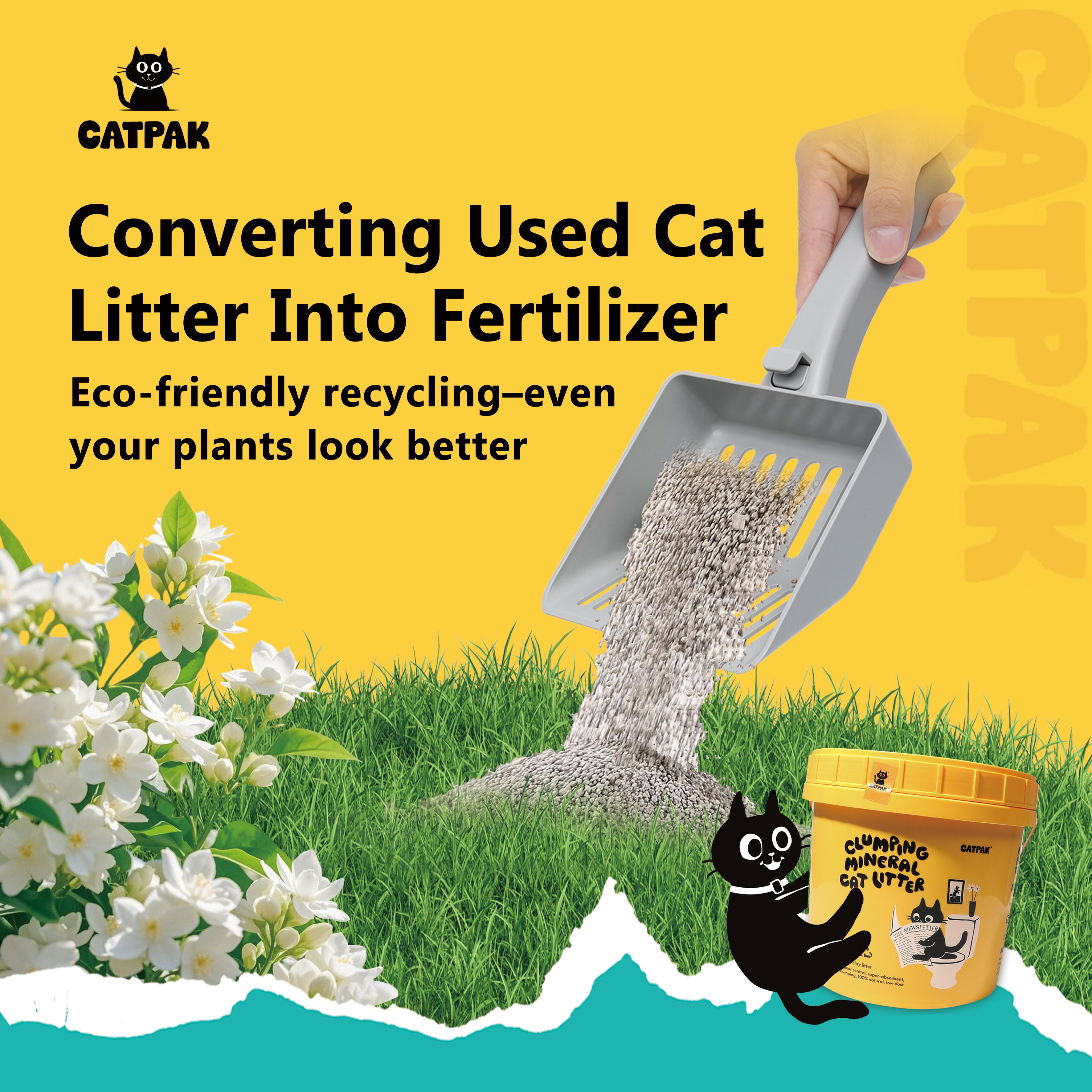 BUY 2 GET 2 FREE! CATPAK Universal Mineral Cat Litter Tub Pack, 4×5KG Tubs, Fast Clumping, Highly Absorbent, Low Dust, Strong Odor Control, Recyclable Packaging BUY 2 GET 2 FREE! CATPAK Universal Mineral Cat Litter Tub Pack, 4×5KG Tubs, Fast Clumping, Highly Absorbent, Low Dust, Strong Odor Control, Recyclable Packaging