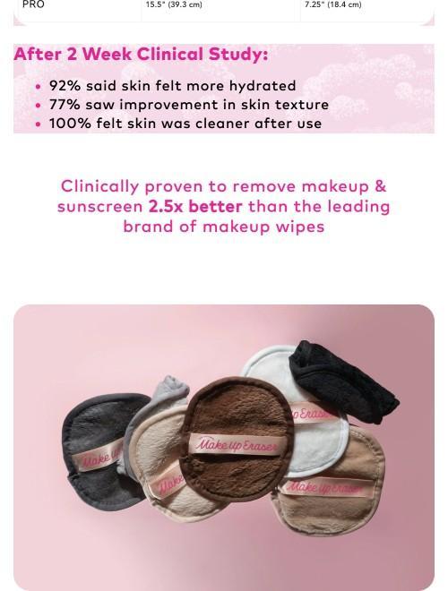 MakeUp Eraser 7-Day Set Neutrals - Erase Makeup with JUST WATER, Reusable & Machine Washable Makeup Remover MakeUp Eraser 7-Day Set Neutrals - Erase Makeup with JUST WATER, Reusable & Machine Washable Makeup Remover