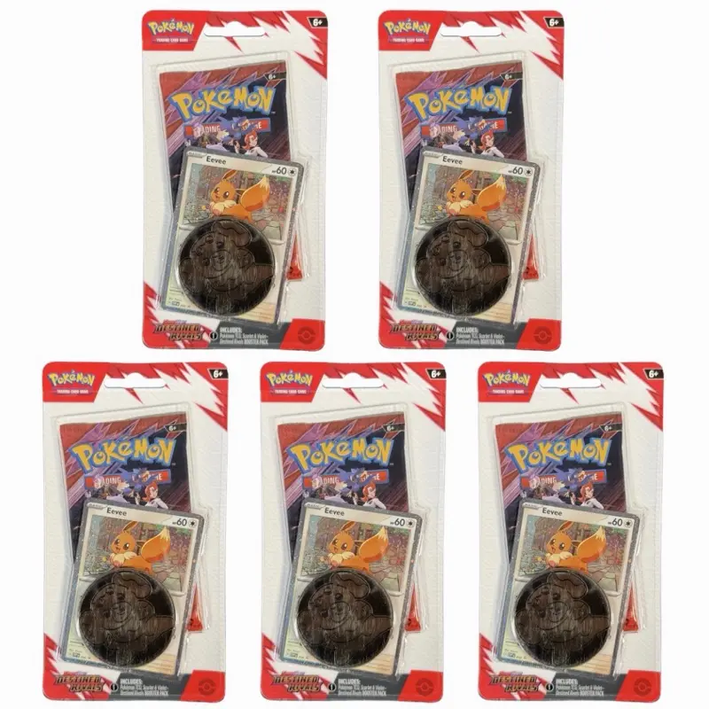 5) Destined Rivals Single Pack Blister Eevee Promo Card - SV10: Destined Rivals (DRI) Pokmon Trading Card Collectible - TikTok Shop 5) Destined Rivals Single Pack Blister Eevee Promo Card - SV10: Destined Rivals (DRI) Pokmon Trading Card Collectible - TikTok Shop