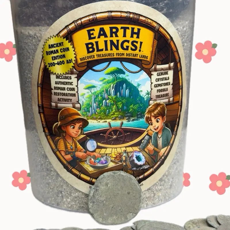 Mighty Mini Earth Blings - Ancient Roman Artifact Edition (200-400 A.D.)