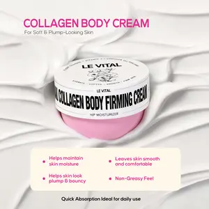 Dry Skin Body Moisturizer Hydrating Body Cream with Collagen & Hyaluronic Acid