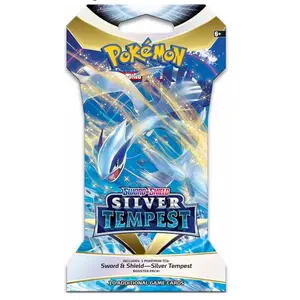Silver Tempest Sleeved Booster
