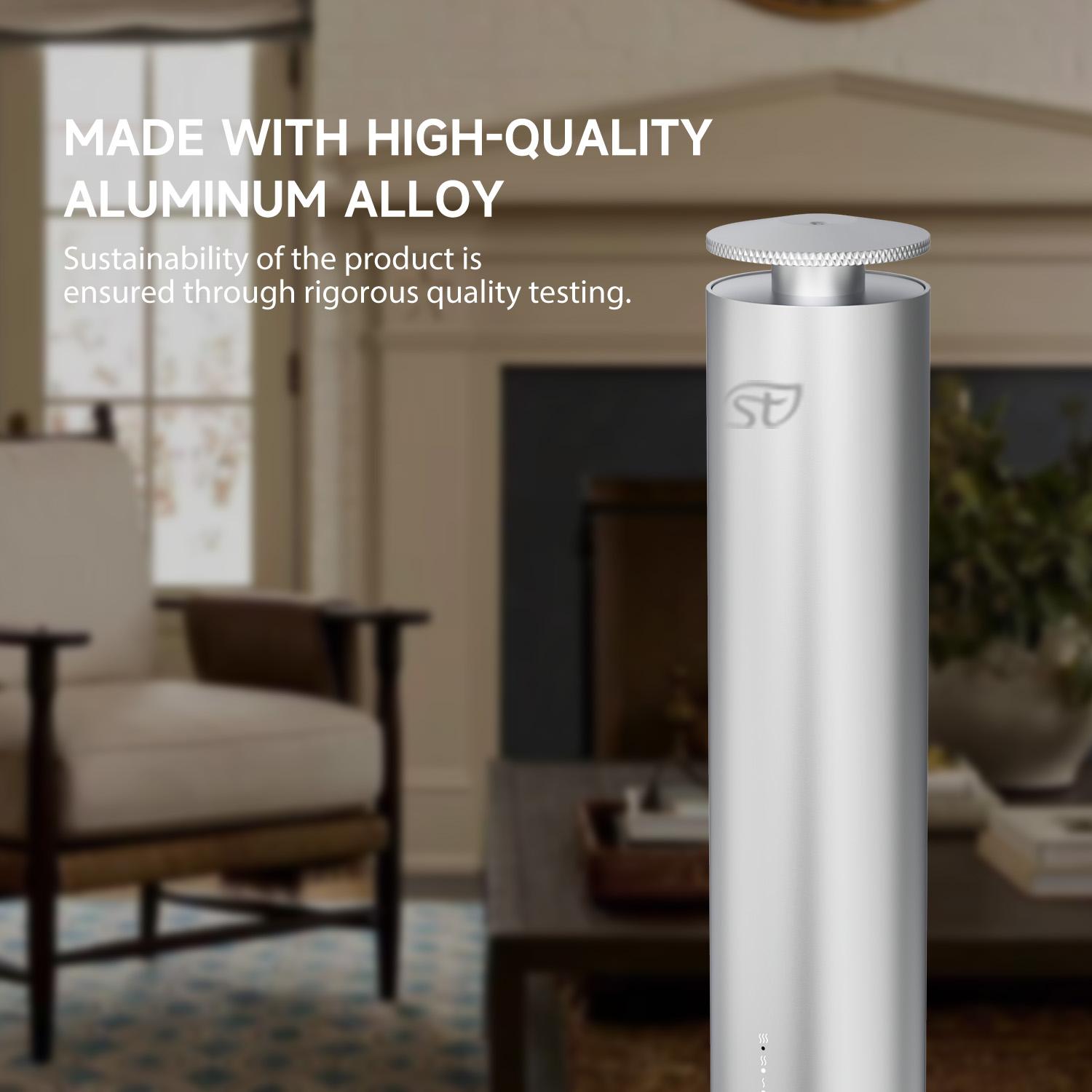 Intelligent Column Aroma Diffuser with Automatic Fragrance Sprayer for Home Bedroom Fresh Air Deodorizing Diffusing Includes 3 Essential Oil Bottles A Intelligent Column Aroma Diffuser with Automatic Fragrance Sprayer for Home Bedroom Fresh Air Deodorizing Diffusing Includes 3 Essential Oil Bottles A
