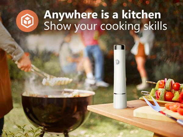 Food vacuum sealer (compact vacuum sealer + 30 reusable vacuum bags), powerful handheld vacuum sealer, preserves 10 times the freshness.