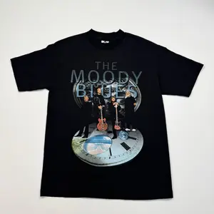 Moody Blues Strange Times Tour 1999 Vintage T-Shirt, Classic Rock Band Concert Tee, Retro Moody Blues Tour Graphic Shirt, 90s Rock Band Fan T-Shirt, Top Menswear & Womenswear