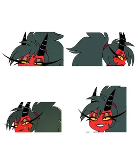 Red Demon Assassin Girl Sticker - Sexy Short Haired Imp Anime Vinyl Decal for Car Windows Water Bottles Laptops Hydro Flask Skateboard Phone Case - Waterproof Weatherproof Durable Art Sticker for Adults - Trendy Hellish Aesthetic Decoration Gift Idea