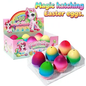 Water Grow Dinosaur Eggs Set (6 Pack) – Hatch & Expand Up to 600% with Educational Cards – Fun Science Activity Toy for Kids, Perfect for Indoor & Outdoor Play, Backyard & Party Activities