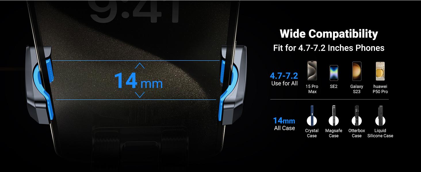 UGREEN Car Phone Holder 360 Degree Rotated Gravity Air Vent Phone Mount, Compatible with iPhone 17 16, Samsung, 360 rotation Cellphone Grip Stand-Deals for You,September Restock，TikTokShopBlackFriday ,TikTokShopHolidayHaul