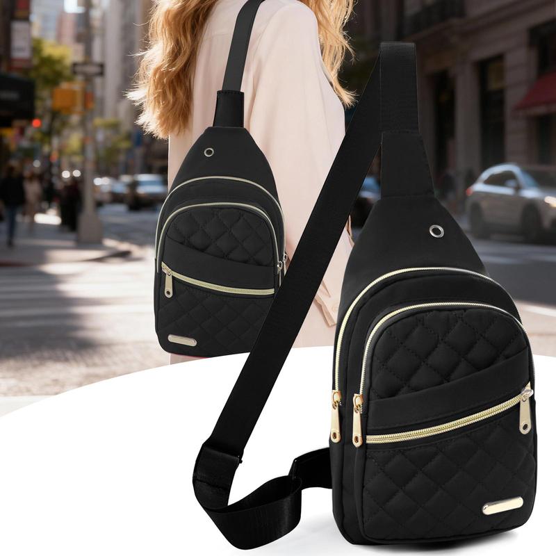 7-Color Women's Waterproof Oxford Bag | 3-in-1 Crossbody Fanny Chest Bag | Lightweight for Outings Travel