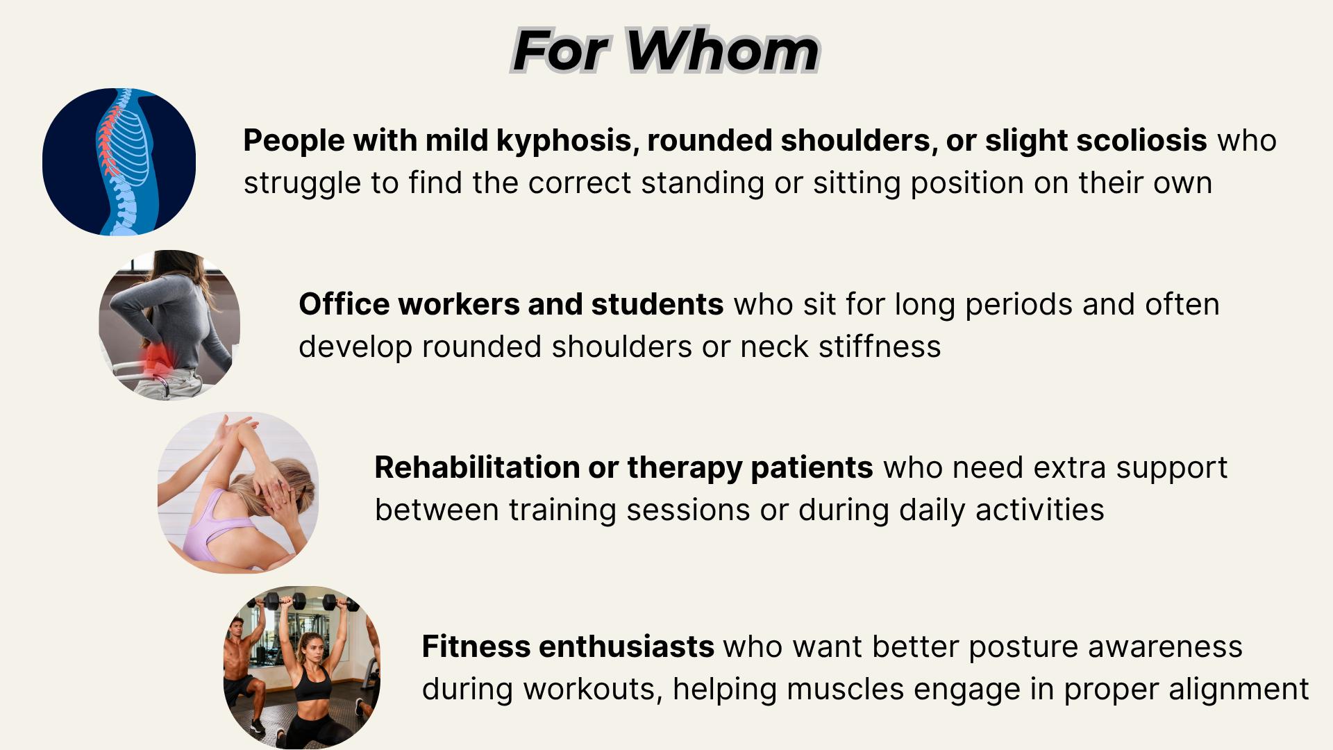 LibertyMove Full Back Posture Corrector for Men & Women, 3.1" Wide Strap Back Brace for Upper & Lower Back Support, Recovery & Pain Relief, Adjustable Spinal Support for Hunchback