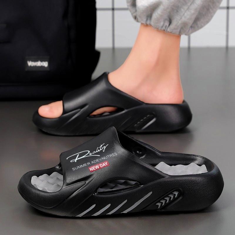 Trendy Men's Massage Slides: Boost Comfort, Step into Relaxation