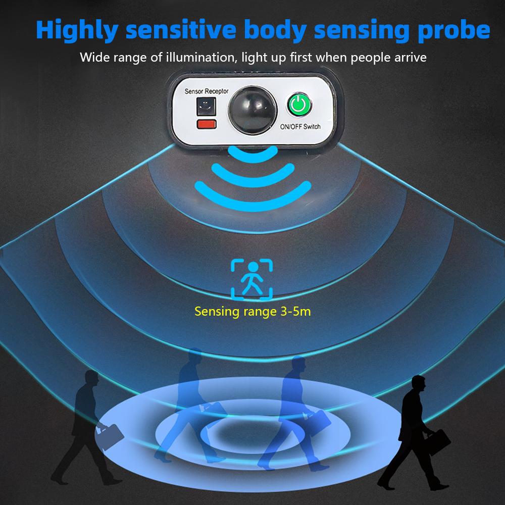 Solar Street Light Outdoor Solar Parking Lot Light with Motion Sensor IP65 Waterproof Commercial Lighting 360 SMD LEDs Adjustable Angle Remote Control