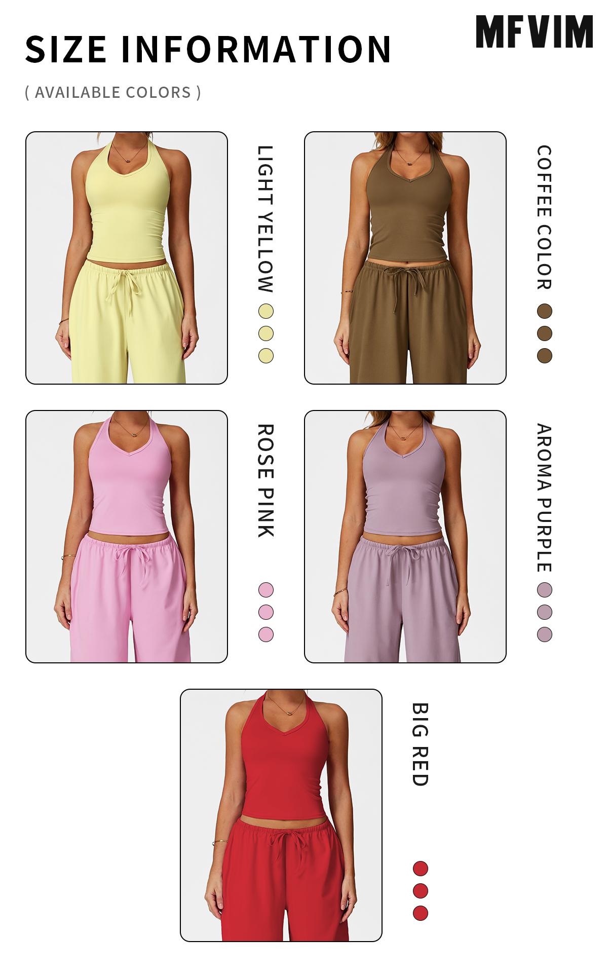 MFVIM Women's Fitness Suit 2 Piece High Waisted Pants With Padded Stretch Sports Bra Set Fitness Clothing solid sportswear athletic tracksuits sport outfit activity sporty Breathable SpringStatements