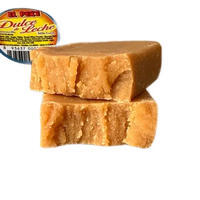 Jamoncillo De Leche Milk Fudge Traditional Mexican Candy Caramel Dessert
