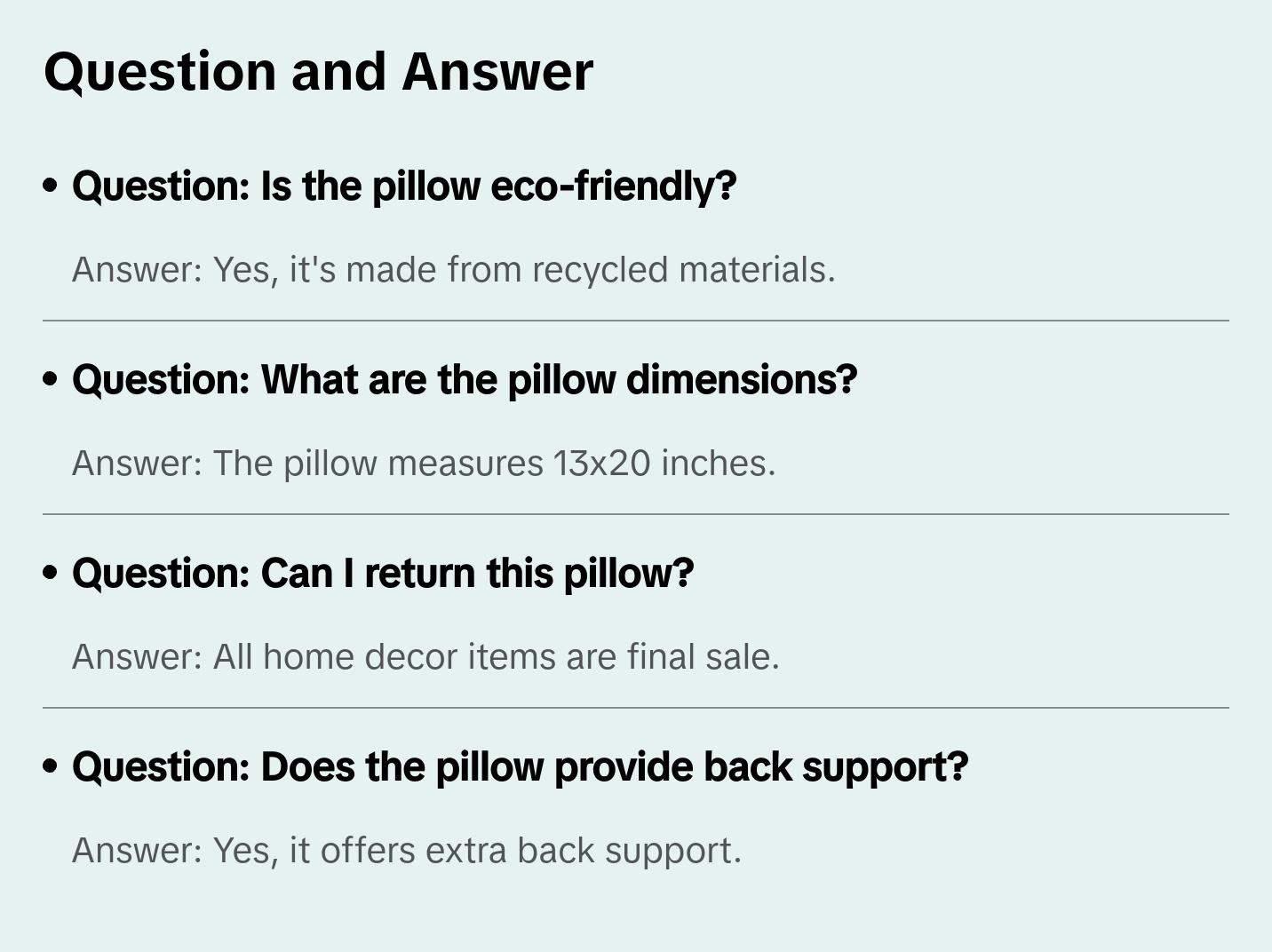 The Lumbar Pillow - Moss Recycled Velvet