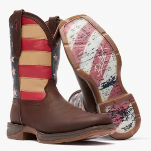 Durango Men's Rebel American Flag Work Boots - DB5554
